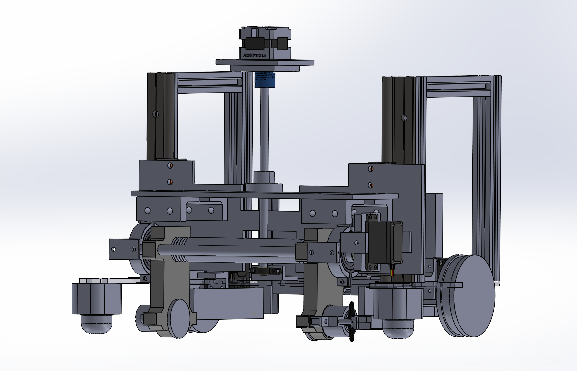 Robot de compétition conçu et prototypé par TSS Engineering
